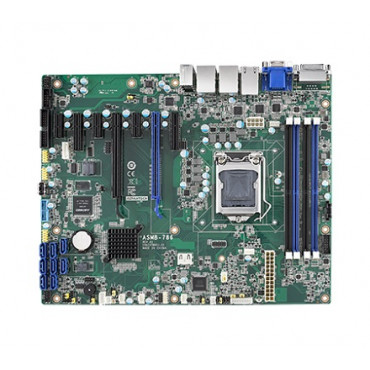 Priemyselná serverová ATX zákl. doska ASMB-786 s LGA1151, 8.gen. Intel Core/Xeon E, DDR4, 7xPCIe, 13xUSB, 8xSATA3, 4x/2xLAN, IPMI