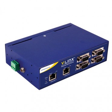 Sériový server BB-VESR424D, 2x RS-232/422/485, 1x LAN