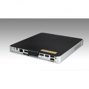 Digital Signage PC DS-062, Intel Celeron B810E, max. 8GB DDR3, 1xVGA, 1xDP, 1xLAN, 2xUSB2, 2xUSB3, 1xRS232, 1xMiniPCIe, 1x2,5" SATA