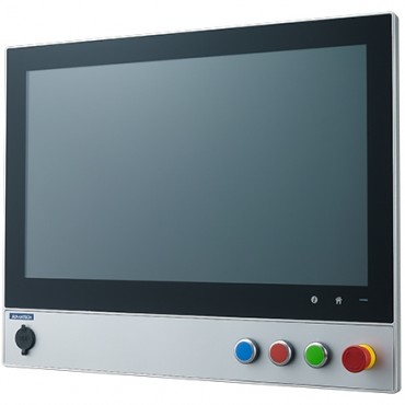 Bezventilátorový počítač SPC-821 s 21.5" dotykovým displejom, zabudovanými tlačidlami, 6. gen. Intel procerorom a IP65 krytím