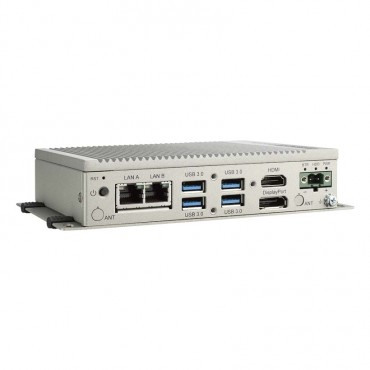 Bezventilátorové PC UNO-2372G-J1 s Celeron J3455E, 4GB, 2x GbE, 2x mPCIe, HDMI, DP