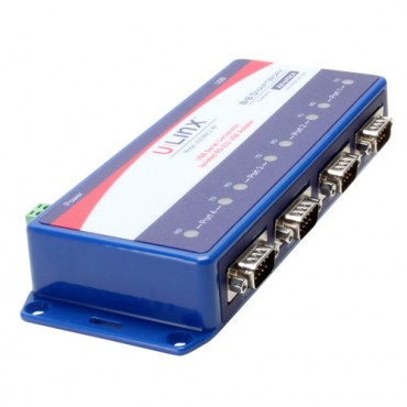 Priemyselný prevodník BB-USO9ML2-4P, USB na 4x RS-232 s izoláciou