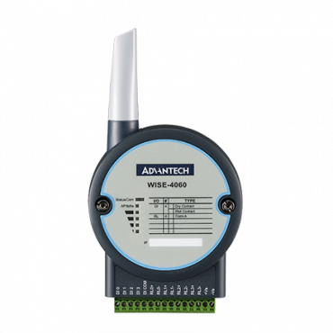 WiFi I/O modul WISE-4060 s 4 digitálnymi vstupmi a 4 relé výstupmi