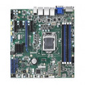 Priemyselná serverová MicroATX zákl. doska ASMB-586 s LGA 1151, 8.gen. Intel Core/Xeon E, DDR4, 4xPCIe, 13xUSB, 8xSATA3, 4x/2xLAN, IPMI