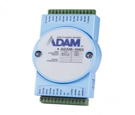 Digitálny RS-485 I/O modul ADAM-4068, 8 relé výstupov, Modbus/RTU
