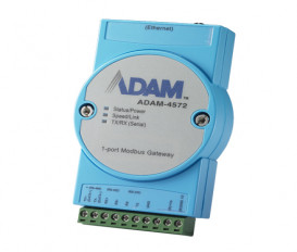 Brána Modbus 1xRS232/422/485 DB9 1xLAN RJ45 ADAM-4572