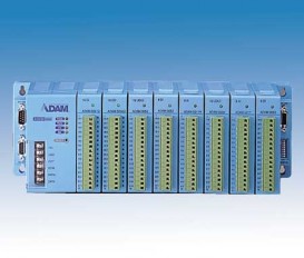 Modulárny I/O systém ADAM-5000E s 8 rozširujúcimi slotmi a komunikáciou cez RS-485