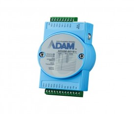 Ethernetový I/O modul ADAM-6018+, 8 izolovaných termočlánkových vstupov, 8 digitálnych výstupov, Modbus/TCP