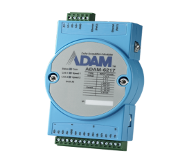 Ethernetový Daisy-chain I/O modul ADAM-6217, 8 izolovaných analógových vstupov, Modbus/TCP