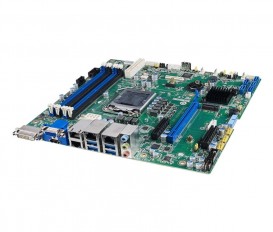 Priemyselná serverová MicroATX zákl. doska ASMB-587 s LGA 1200, 10.gen. Intel Core/Xeon W, DDR4, 3xPCIe, 13xUSB, 5xSATA3, 4xLAN, 2xCOM, M.2, IPMI