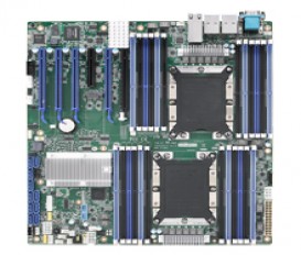 Priemyselná serverová EATX zákl. doska ASMB-935 s Dual LGA3647-P0, Intel Xeon Scalable, DDR4, 6xPCIe, 11xUSB, 10xSATA3, 1xM.2, 4xLAN, IPMI