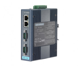 Brána Modbus 2xRS232/422/485 DB9 2xLAN RJ45 EKI-1222