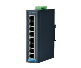 8-portový priemyselný switch EKI-2528DI s DNV certifikáciou a rozšírenými pracovnými teplotami