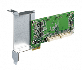 PCM-28P1AD, iDoor rozširujúci modul, PCIe na mPCIe, 2x mPCIe plnej veľkosti, 1x iDoor I/O krycia doska do PCIe slotu