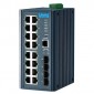20-portový manažovateľný priemyselný switch EKI-7720E-4FI s 4 SFP a rozšírenými pracovnými teplotami